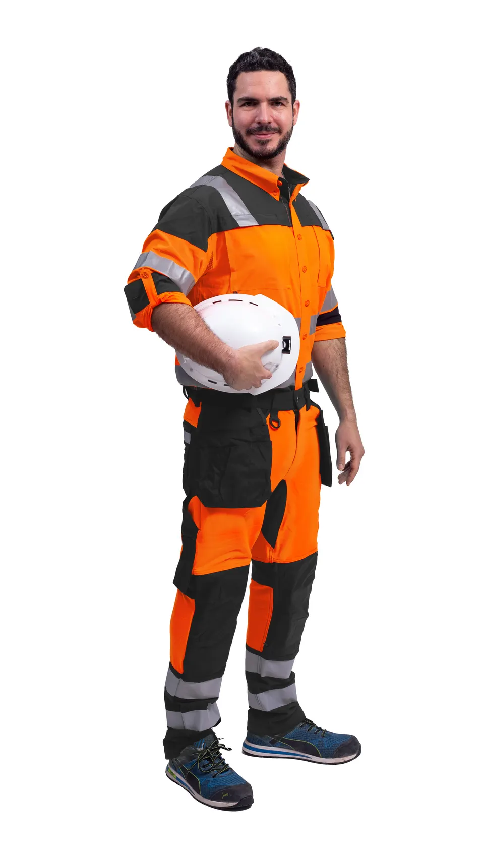 Camisa de Trabajo color Naranja
