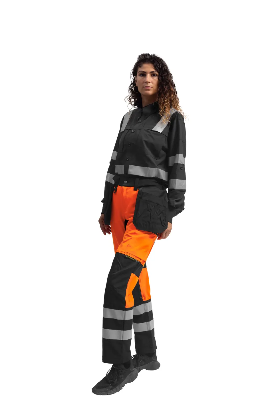 Pantalón de alta seguridad naranja color Naranja