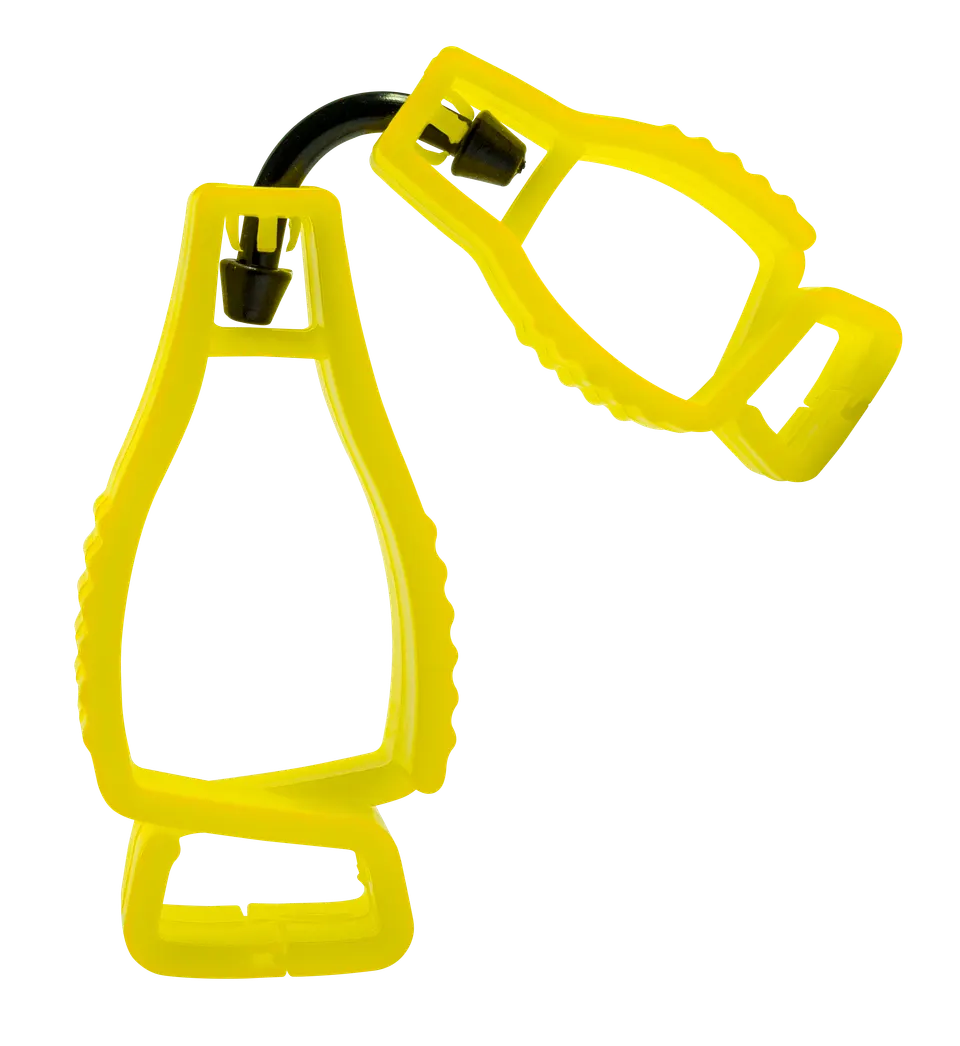 Clip Para Guante BCG (Amarillo) color Amarillo neon